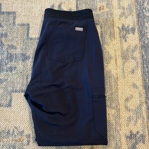 Quiet Navy Medium Figs Zamora Joggers